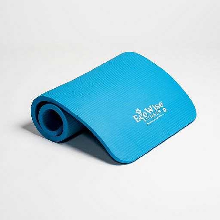 Training AEROMAT | Ecowise Deluxe Pilates / Fitness Mat (Sale) Ocean Blue